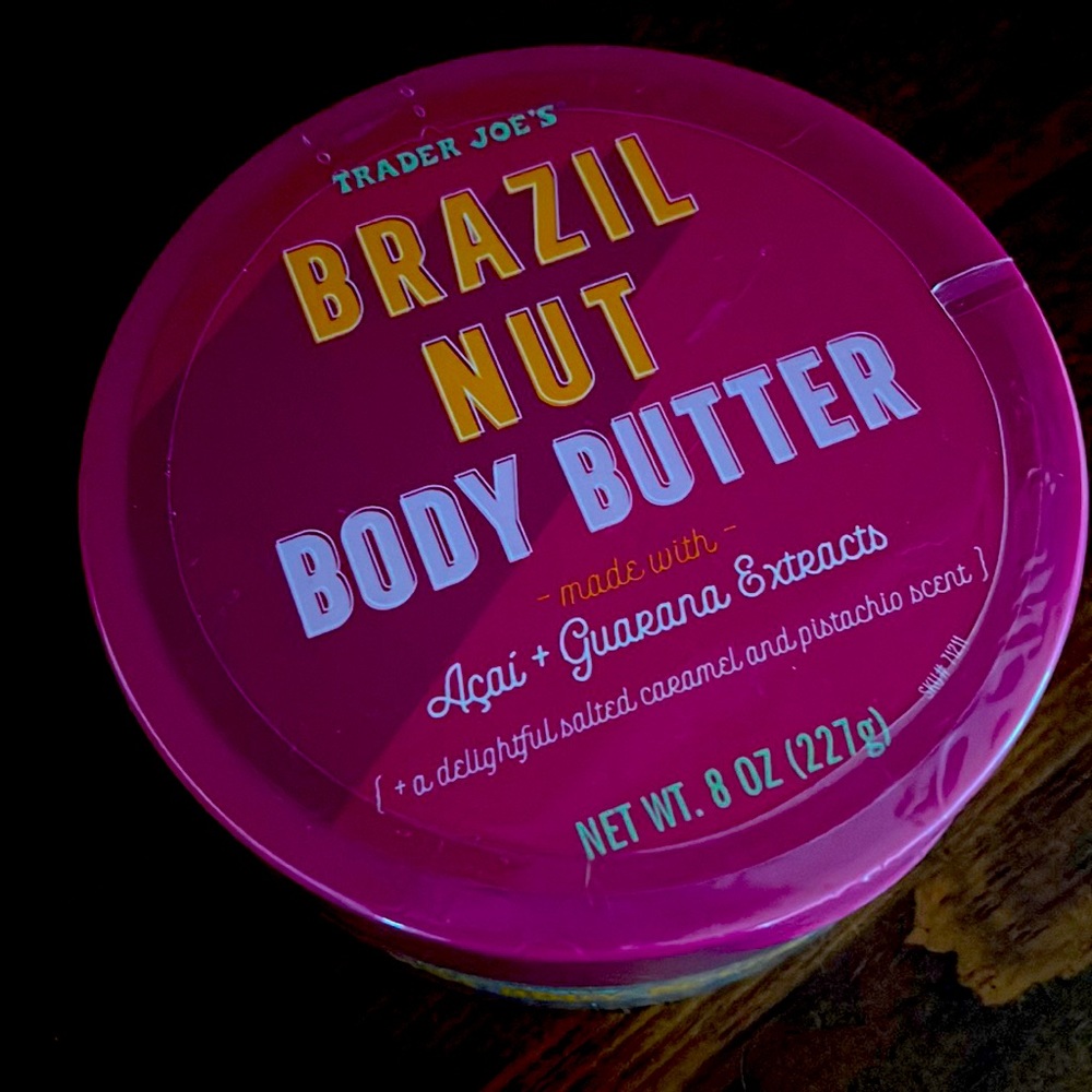 NEW & SEALED Trader Joe’s Brazil Nut Body Butter